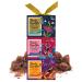 Monty Bojangles Vegan truffle chocolates with cocoa (3x 100g) - 3 luxurious vegan chocolate boxes - Caramel Haze Cocoa Berry Blush Cocoa NIB Nights - vegan chocolate gift