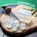 1LB Unscented Glycerin Soap Base - DIY Melt and Pour Soap for Crafting | Moisturizing & Easy to Cut with Coconut Oil | International Shipping - Buy Online on GoSupps.com