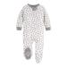 Burt's Bees Baby Sleep & Play Organic One-Piece Romper-Jumpsuit Pj Zip Footie 0-3 Months Honey Bee