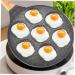 ABOOFAN 1pc Seven-Hole Egg Frying Pan Flat Skillet Household Non-Stick Pan Japanese Egg Pan Outdoor Seven-Hole Pan Cookware Mini Cooker Maifan Stone Pot Medical Stone Dumpling - Buy Online on GoSupps.com