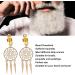 Naroote Dreadlock Beard Pendant - Alloy Spider Web Accessories for Women | Unique Dreadlock Accessories for Role Play - Buy Online on GoSupps.com