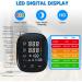Buy Automatic Blood Pressure Monitor - Upper Arm LED Display Adjustable Cuff 2x199 Memory - Ideal for Home Use - Fast International Shipping - Buy Online on GoSupps.com