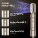 6 in 1 Airstyler Set - Negative Ion Hair Styler & Warm Air Brush | Perfect Christmas Gift | Round Blow & Smooth Brushes - Buy Online on GoSupps.com