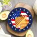 Fovolat Paper Plates Set Patriotic Paper Plates Kit for Camping - Tableware Decorations Plate Dessert Plate for Family Dinners Camping 24 9-inch Plates - Buy Online on GoSupps.com