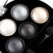 Mallofusa Metallic Shimmer Eyeshadow Palette in Galaxy Silver - 5 Colors, 4.7oz - Buy Online on GoSupps.com