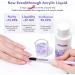 Saviland Acrylic Nail Kit - 3 Colors Powder & Liquid Set with Brushes, Drill, Top Gel, Nail Glue - Salon Quality DIY Acrylic Kit (03) - Buy Online on GoSupps.com