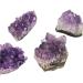 1pc Natural Raw Amethyst Quartz Crystal Cluster Stones Specimen Home Decoration Crafts Piedras naturales y ES ZJGIDTEM (Size : 30-40g)