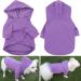 Shop Hualisiji XXL Purple Dog Hoodie | Soft & Lightweight Chihuahua Sweater - Warm & Easy to Wear - Buy Online on GoSupps.com