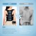 Back Brace Posture Corrector for Women and Men Shoulder Straightener Posture Corrector Adjustable Full Back Support Back Pain Relief - Scoliosis Hunchback Hump Thoracic Spine Corrector Black XL - Buy Online on GoSupps.com