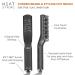 StyleCraft Heat Stroke Beard & Hair Styling Hot Brush - Anti-Scold Cool Touch Tips Black Corded Hair Straightener - Buy Online on GoSupps.com