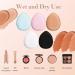 Buy Wllhyf 5-Pack Mini Makeup Sponges - Soft Triangle Tools for Mineral & Loose Powder Perfect for Wet/Dry Foundation & Festivals - Buy Online on GoSupps.com