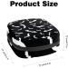 GIAPB Period Bag | Sanitary Napkin Storage & Travel Makeup Pouch | Animal Print | Black Background - Buy Online on GoSupps.com