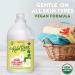 Rebel Green Natural Laundry Detergent - Organic, Hypoallergenic, Peppermint & Lemon Scent, 64 Loads (64 Fl Oz) - Buy Online on GoSupps.com