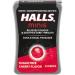 HALLS Minis Cherry Flavor Sugar Free Cough Drops 24 Drops