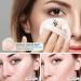 Corneria Large Makeup Sponge 3PCS - Super Soft Powder Puff for Quick Makeup Application - Beauty Blender for Liquid Foundation and Loose Powder - Three Styles Flower Patterns - White - Buy Online on GoSupps.com