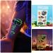 Glow Race Car Temporary Tattoos for Kids - Luminous Vehicle Body Stickers - Waterproof and Cute Designs for Birthday Party Supplies - Buy Online on GoSupps.com