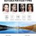 Onrtry Oversized Blue Light Glasses for Men & Women - Thick Frame Non-Prescription Eyewear | Bright Black 54mm - Buy Online on GoSupps.com