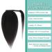 Humistwbiu Kinky Straight Ponytail Human Hair with Wrap Around Magic Tape Brazilian Virgin Human Hair Ponytail for Black Women Yaki Hair Natural Black Color (16 Inch Kinky straight Ponytail) 16 Inch Kinky Straight-Wrap Around - Buy Online on GoSupps.com