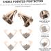 Pointed Toe Heel Replacement Tips - 3 Pairs Cowboy Boot Covers & High Heel Metal Tip Set - Buy Online on GoSupps.com