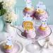 Easter Bunny Cake Decoration Set - 36 Rabbit Cupcake Picks & Kids Birthday Party Decor - Buy Online on GoSupps.com
