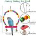 8pcs Parakeet Cockatiel Parrot Toys for Love Birds - Perfect for Small Parakeets | Multi-A - Buy Online on GoSupps.com