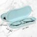 Buy Moko Double-Sided Glasses Case with Mirror | Scratch-Resistant Wearable Stylish Blue Water Color for Glasses & Contact Lenses - Buy Online on GoSupps.com