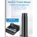 Portable USB Rechargeable Electric Razor - Perfect for Travel & Touch-ups, Unisex Shaver for Men and Women in Black - Buy Online on GoSupps.com