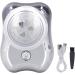 Buy Mini Portable Electric Beard Clipper - Fast Charging Trimmer with Cleaning Brush (Gradient Black) | Shop Internationally - Buy Online on GoSupps.com