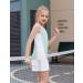 Zaclotre Girls Sleeveless Tank Top and Skorts Set - Aqua Blue, 7-8 Years - Buy Online on GoSupps.com