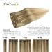 WindTouch 15 Inch Balayage Clip-In Hair Extensions - 70g Bleach Blonde #18P613 - Premium Remy Human Hair for Women - Buy Online on GoSupps.com