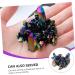 VILLCASE 6 Pcs Colorful Crystal Clusters Fish Decorations for Tank Druzy Geode Natural Stones Gem Display Colorfulx3pcs 3X3CMx3pcs - Buy Online on GoSupps.com