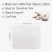 DESTALYA Organic Cotton Pads for Diaper Change & Makeup Removal - 360 Large Disposable Squares for Sensitive Skin - Soft Cleansing Wipes for Personal Care - Buy Online on GoSupps.com