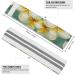 White Plumeria Resistance Bands - Fabric Exercise Bands for Fitness | International Shipping - Buy Online on GoSupps.com