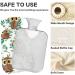 Hot Water Bottles with Cute Owl Cover | 2L Pain Relief Bags for Headaches & Warmth - Buy Online on GoSupps.com