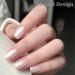 Pearl White Nail Polish - Glitter Shell Shimmer White Nail Polish - Aurora White Nail Varnish Quick Dry - Water Based Formula Long Lasting Nail Polish Trendy DIY at Home Nail Gift - Buy Online on GoSupps.com