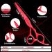 Purple Dragon 5.5 Inch Hairdressing Scissors Set (Red) 5 5" Red - Buy Online on GoSupps.com