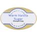 Warm Vanilla Sugar Shampoo Soap Bar By Eclectic Lady with Pure Argan Oil Silk Protein Honey Protein and Extracts of Calendula Flower Aloe Carrageenan Sunflower - 4 oz Bar