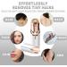 Women's Facial Hair Removal - Painless Waterproof Razor with LED Light for Face, Bikini, Upper Lip, Chin - White - Buy Online on GoSupps.com