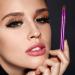 3-Piece Retractable Dual End Lip Brush & Concealer Brush Set - Gold, Purple, Bright Pink - Buy Online on GoSupps.com