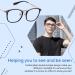DUCO Blue Light Blocking Glasses for Men | Oversized Retro Square Eyeglasses 5223 Black | Protect Your Eyes from Strain - Buy Online on GoSupps.com