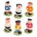 G nthart 24 sugar footballers in 3D | different colors | 1 pack (1 x 210 g)
