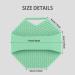 Antimicrobial Silicone Body Scrubber - Exfoliating & Eco-Friendly Shower Brush for Sensitive Skin (Mint) - Buy Online on GoSupps.com