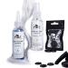 YIAE Tape Extensions Remover PRO Kit Extra Strong Lemon Oil Tape Remover Hair Extensions & Adhesive Residue Cleaner Bond & Tape Remover Wig Glue Remover Gentle and quick removal (100+100ml)