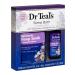 Dr Teal's Melatonin Sleep Soak & Foaming Bath Gift Set - Relax and Unwind with Epsom Salt Solution - Buy Online on GoSupps.com