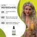 Organic Dreadlock Refreshening Spray - 8oz | Residue-Free Loc and Scalp Care | Tea Tree Spearmint Formula - Buy Online on GoSupps.com