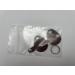 Copter Farm Dog Brand Bag for Dogs | Engraved Push Button | Art & Real Leather | Custom Oval Design (Brown) - Buy Online on GoSupps.com
