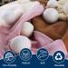 korvre 6Pcs Wool Dryer Balls- Premium Natural - Made with Wool That Replaces Dryer Sheets - Lint Remover Easy to Use 7cm - Buy Online on GoSupps.com