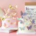 42 Pcs Butterfly Cake Topper 40Pcs 3D Butterfly Cake Decorations & 2Pcs Happy Birthday Cake Topper for Girls Women's Birthday Wedding Cake Ornaments Party Decoration (B: Multi-Colored)