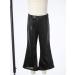JEATHA Kids Girls Shiny Sequin Dance Pants | Wide Leg Bell-Bottoms for Jazz Hip-Hop Dancing | Black, 6-7 Years - Buy Online on GoSupps.com
