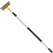 Docapole 20 ft Reach Window Washing Kit with 5 to 12 ft Telescoping Extension Pole, Window Squeegee with Scrubber Combo 5-12 ft (Extendable), Pack of 1 Single Pivot